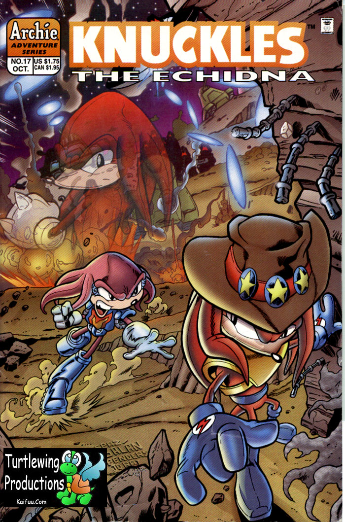 Knuckles - October 1998 Comic cover page